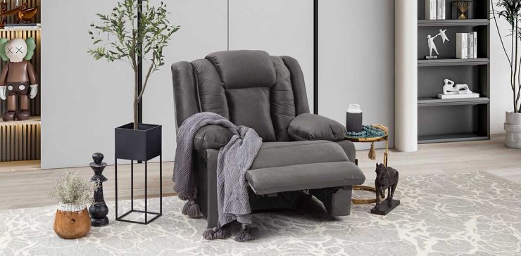 Sillón Reclinable Nairobi Gris