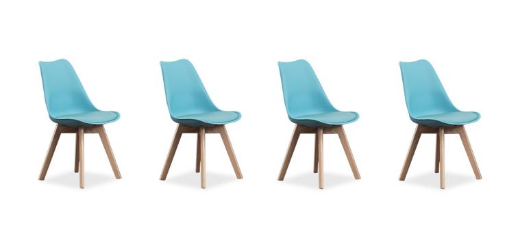 Paquete De Sillas Arthus PL Azul