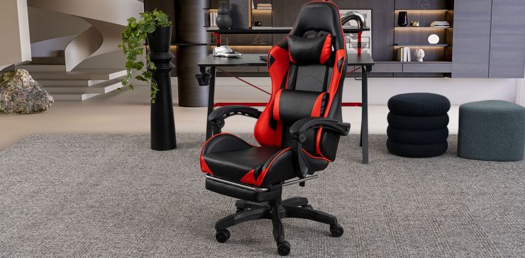 Silla Gamer Sparx Rojo