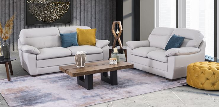 Sala Piel Match Angels Gris (Boal)