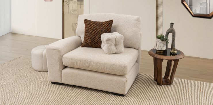 Sillón Con Brazo Creta Plus Algodón