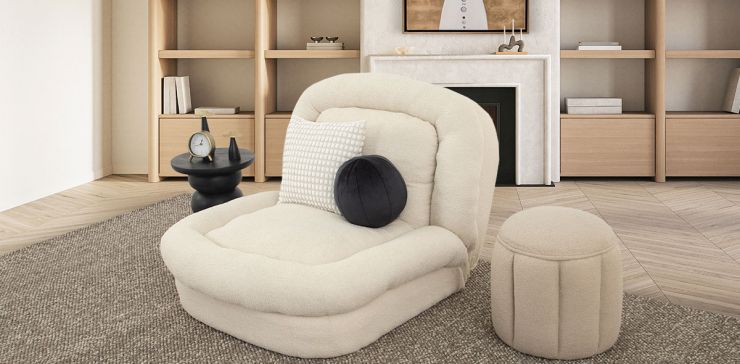 Sillón Extensible Stroller Beige