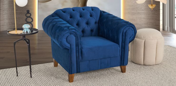 Sillón Alessandra Azul