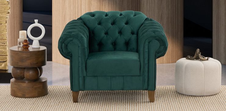 Sillón Alessandra Esmeralda