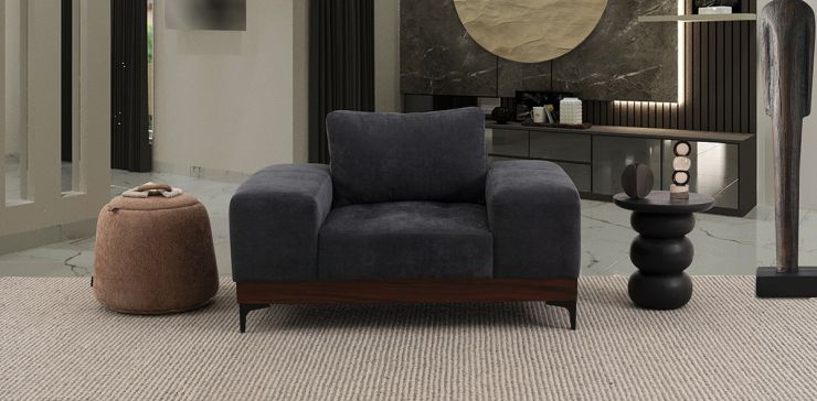 Sillón Maya Gris Oxford