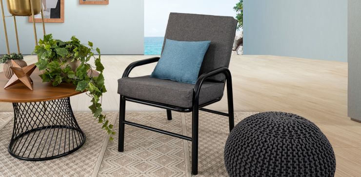 Sillón Noruega Gris