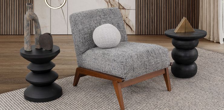 Sillón Ocasional Bruno CL Gris