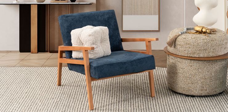 Sillón Ocasional Briton Navy