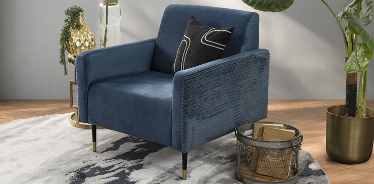Sillón Ocasional Litt Azul