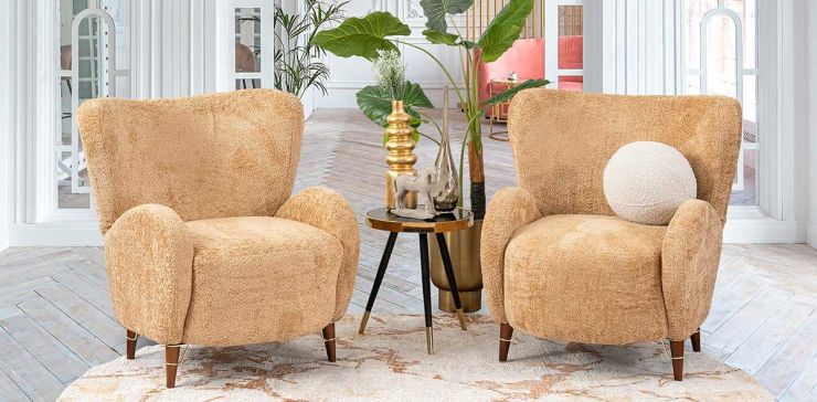 Sillón Ocasional Nicoletti Amarillo