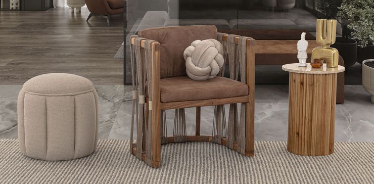 Sillón Ocasional Suecia Beige