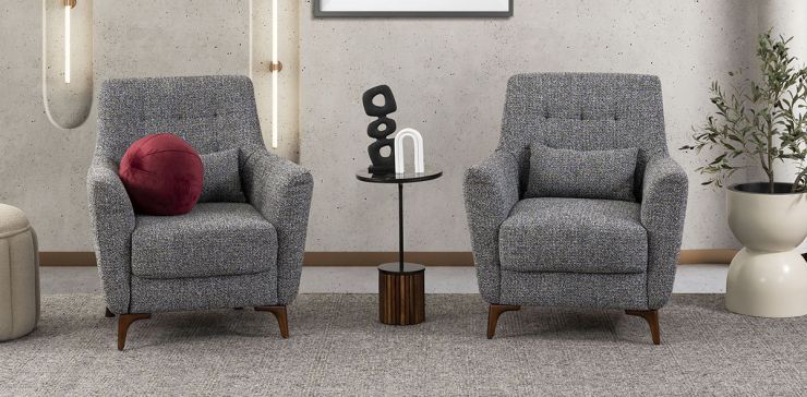 Sillón Ocasional Polux Negro