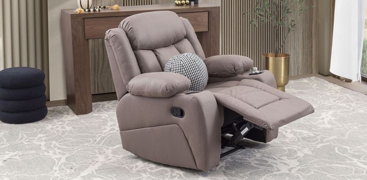 Sillón Reclinable Max Beige