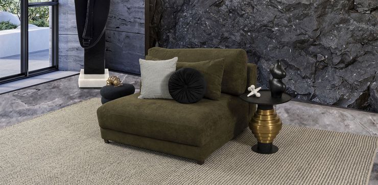 Sillón Sin Brazo Eland CL Verde