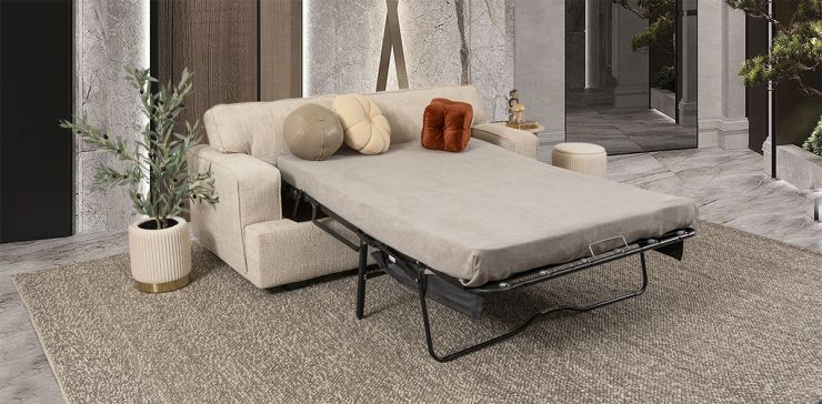Sofá Cama Atlántica Beige