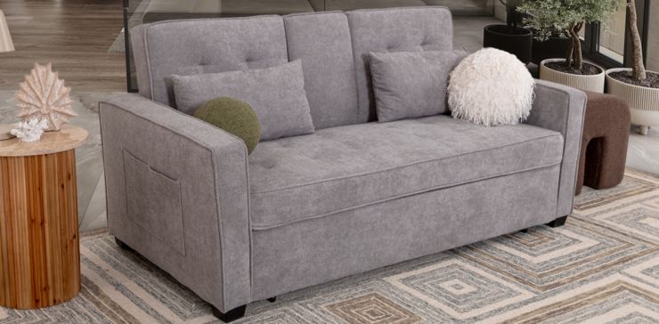 Sofá Cama Nico Gris