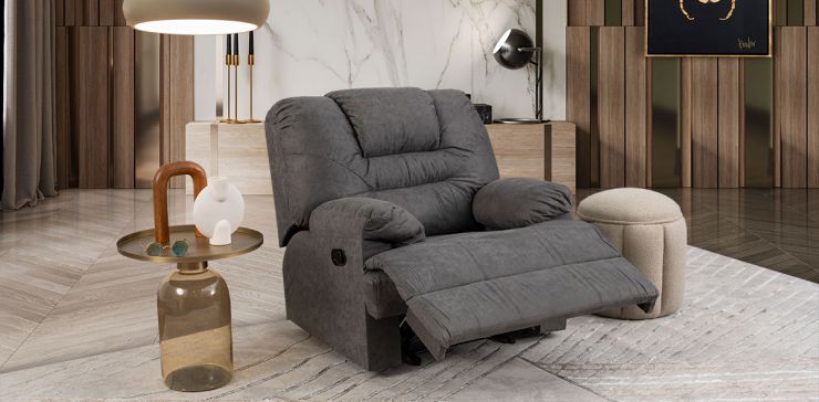 Sillón Reclinable Malibu New Gris