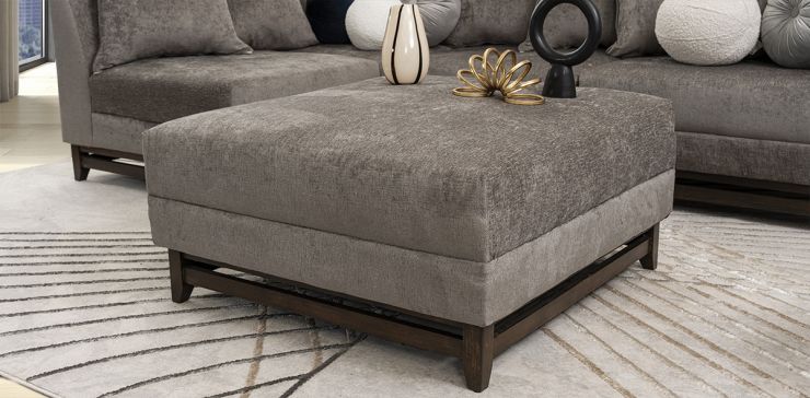Taburete Adelei Gris Charcoal