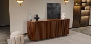 Aparador 220 Cm Lynnea Café 