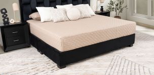 Base De Cama King Size Megan Negro