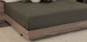 Base De Cama King Size Eslovenia Café Nogal