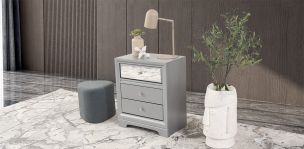 Buró Perla Plus Gris