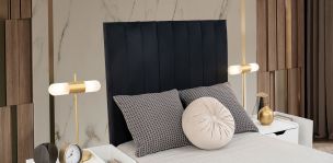 Cabecera Individual Megan Negro