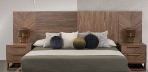 Cabecera King Size Veliero CL Café Nogal