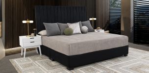 Cama King Size Megan Negro