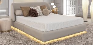 Cama Queen Size Nova Beige