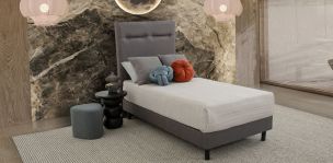 Cama Individual Dreams Life Gris 