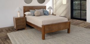 Cama Matrimonial Jackson CL Café