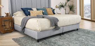 Base De Cama King Size Merea Plata