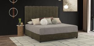Cama King Size Constanza Verde Olivo