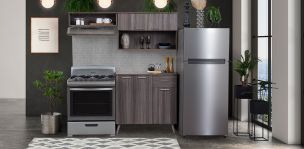 Cocina 180 Cm Sicilia Gris