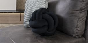 Cojín Decorativo Apolo Negro