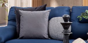  Cojín Decorativo Preston Gris Oxford