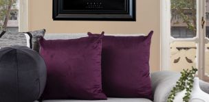 Cojín Decorativo Preston Morado