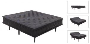 Colchón Con Box King Size Eléctrico Relax Motion