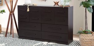 Cómoda Con 12 Cajones Zoe Life Chocolate