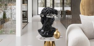 Escultura David Negro