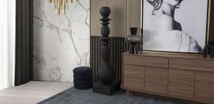 Escultura Malú Negro