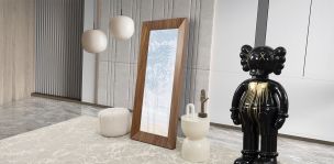 Espejo Vertical Simone Café