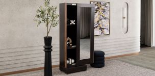 Espejo Vertical Antea Café Nogal