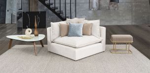 Sillón Esquinero Macca Blanco