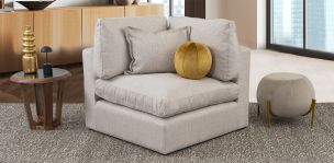 Sillón Esquinero Romelly Beige