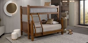 Litera Individual Matrimonial Jackson CL Café 