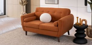 Sofá 2 Plazas Monet Terracota