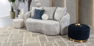 Sofá 2 Plazas Cornelia CL Gris