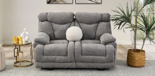 Sofá 2 Plazas Kralice Leonore Gris